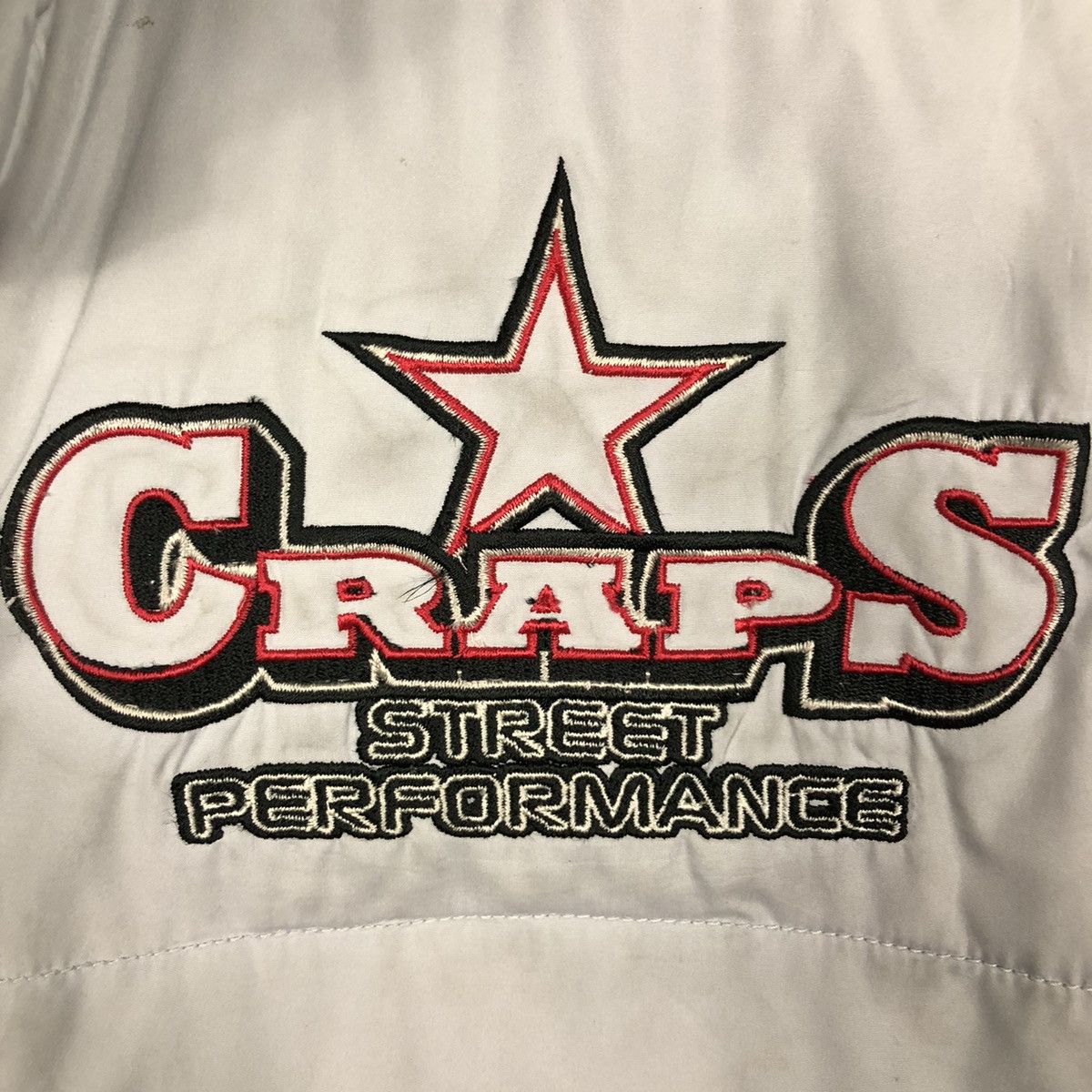 Japanese Brand 📌Vintage Biker Vest Jacket Puffer Craps Big Logo Size US L / EU 52-54 / 3 - 17 Thumbnail