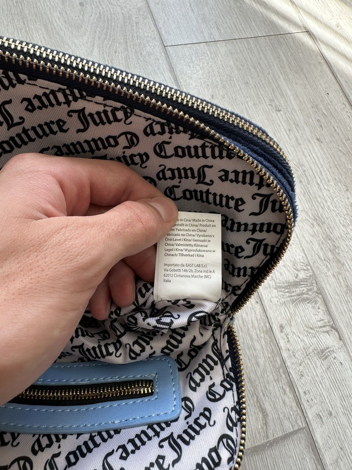 Juicy Couture Juicy Couture Velours Bag Size ONE SIZE - 8 Thumbnail