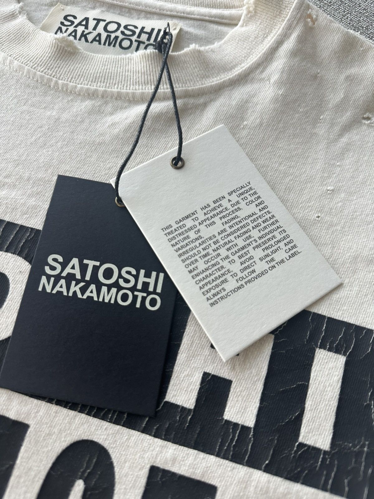 Satoshi Nakamoto Satoshi Nakamoto Codex Tee Size US M / EU 48-50 / 2 - 4 Thumbnail