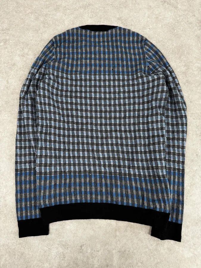 Louis Vuitton Louis Vuitton Blue Checkered Contemporary Sweater Size US S / EU 44-46 / 1 - 4 Thumbnail