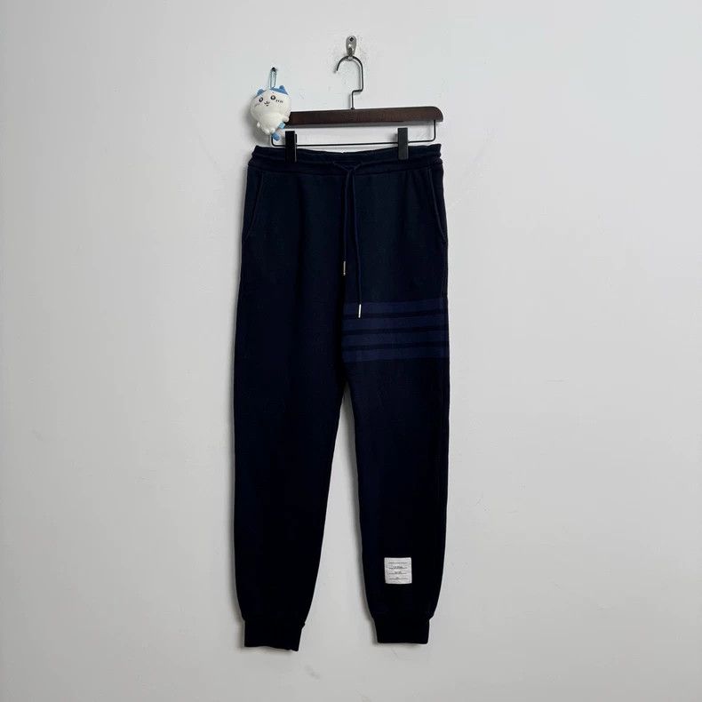 Thom Browne Thom Browne size1 Blue and green four stripe jeans Size US 26 / EU 42 - 1 Thumbnail