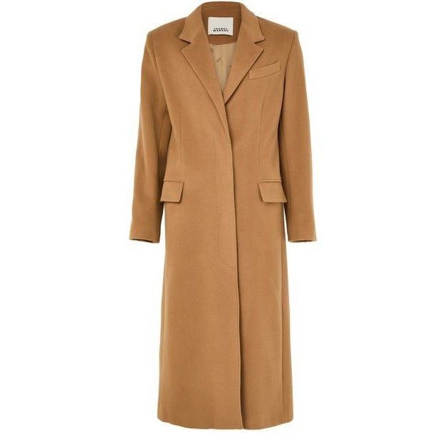 ISABEL MARANT Ellenita Long Brown Wool Coat New & Authentic
