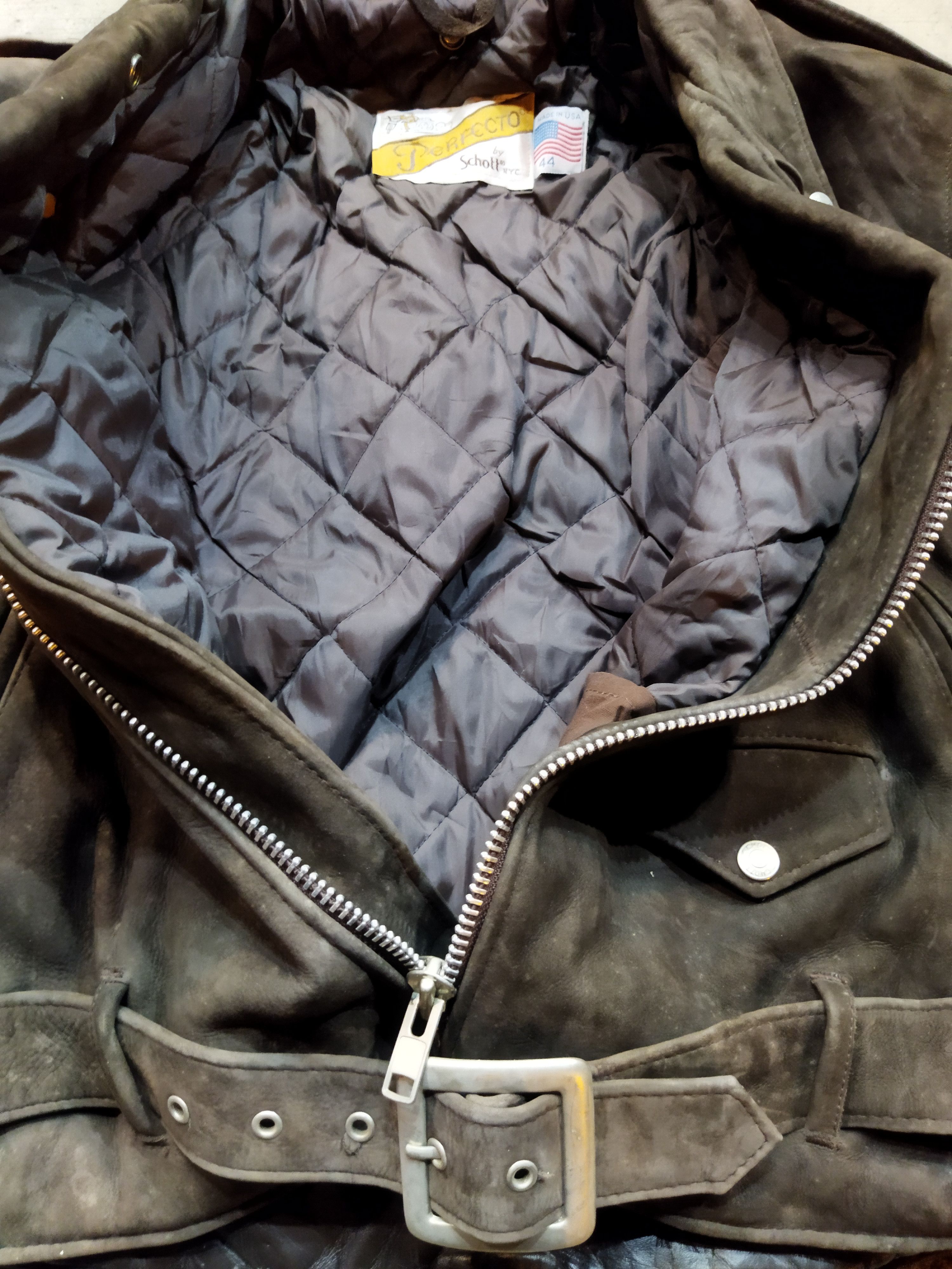 Schott Vintage Schott Perfecto Leather Jacket Size US L / EU 52-54 / 3 - 4 Thumbnail