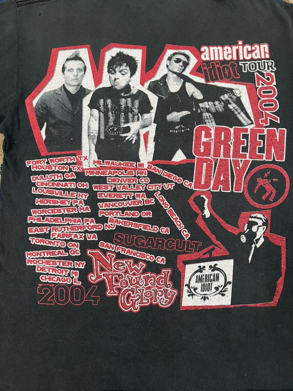 Band Tees × Vintage Vintage Greenday Tour 2004 Tshirt Size US M / EU 48-50 / 2 - 6 Thumbnail