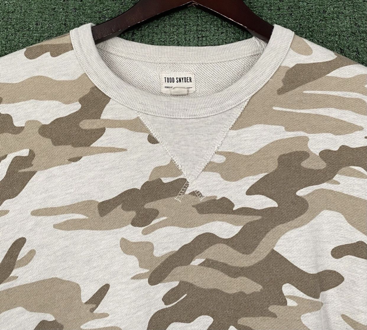 Todd Snyder Todd Snyder Dessert Camo Camouflage Sweatshirt Men’s Large Size US L / EU 52-54 / 3 - 2 Thumbnail
