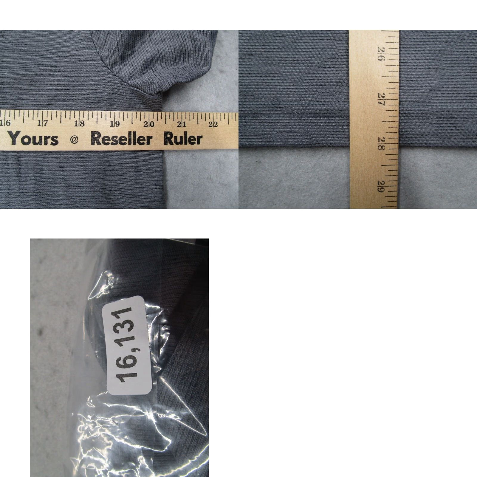 TravisMathew Travis Mathew Shirt Mens Medium Gray Auckland Slub Polo Beer Golden Road Embroidered Sleeve Golf Casual Workwear Size US M / EU 48-50 / 2 - 8 Thumbnail