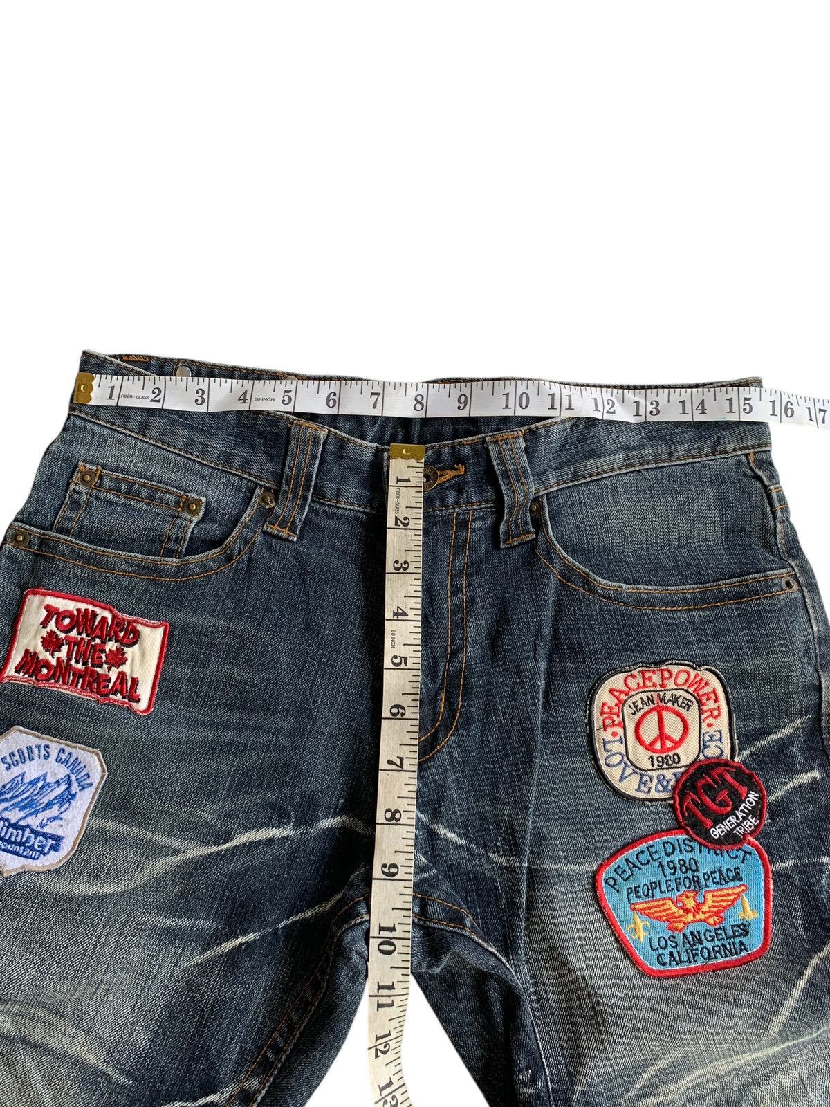 semanticdesign SEMANTIC DESIGN JAPANESE RUSTY MUDMAX PUNK STYLE DENIM☠️🎌 Size US 32 / EU 48 - 17 Thumbnail