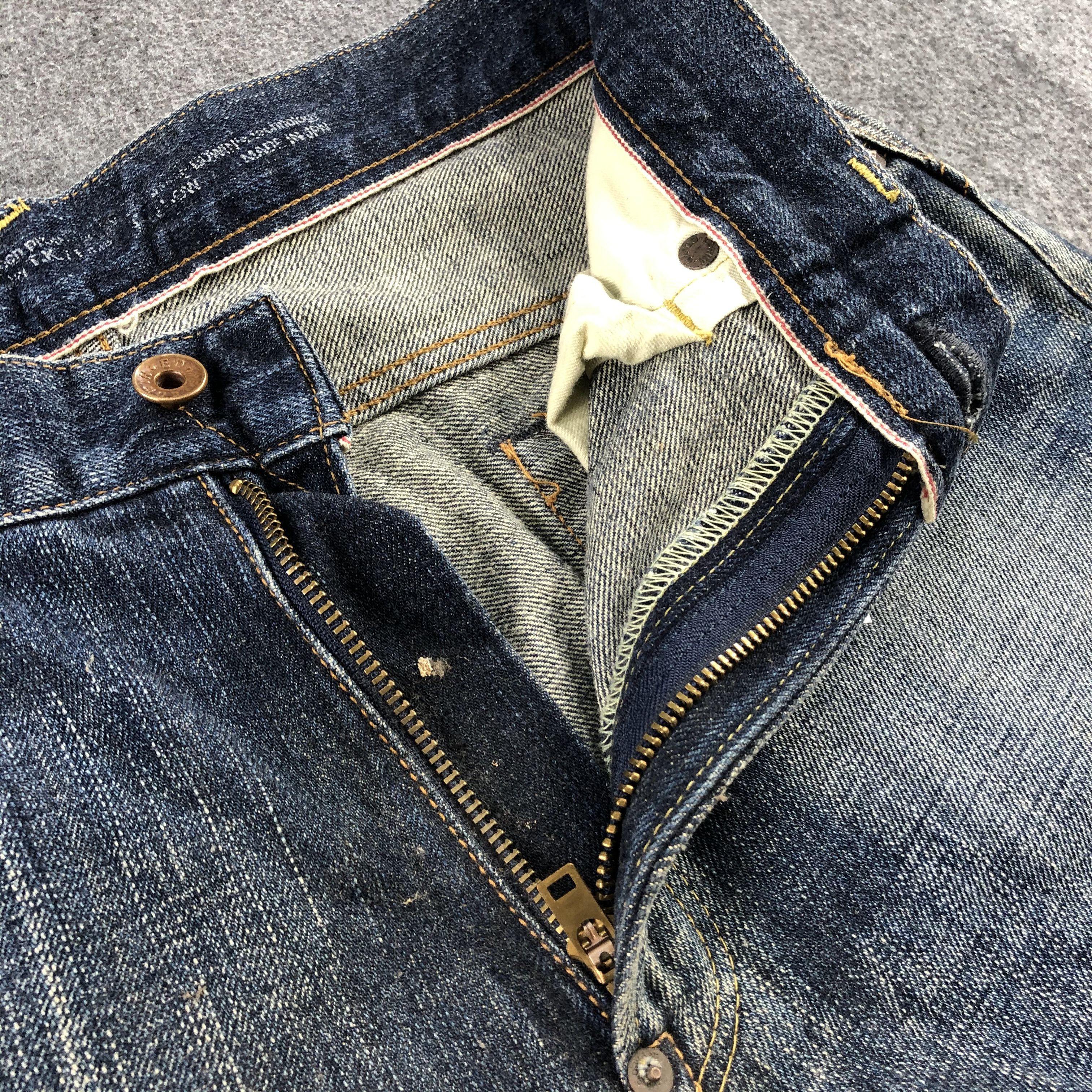 Edwin Vintage Faded Black Edwin Jeans-J2341A Size US 33 - 11 Thumbnail