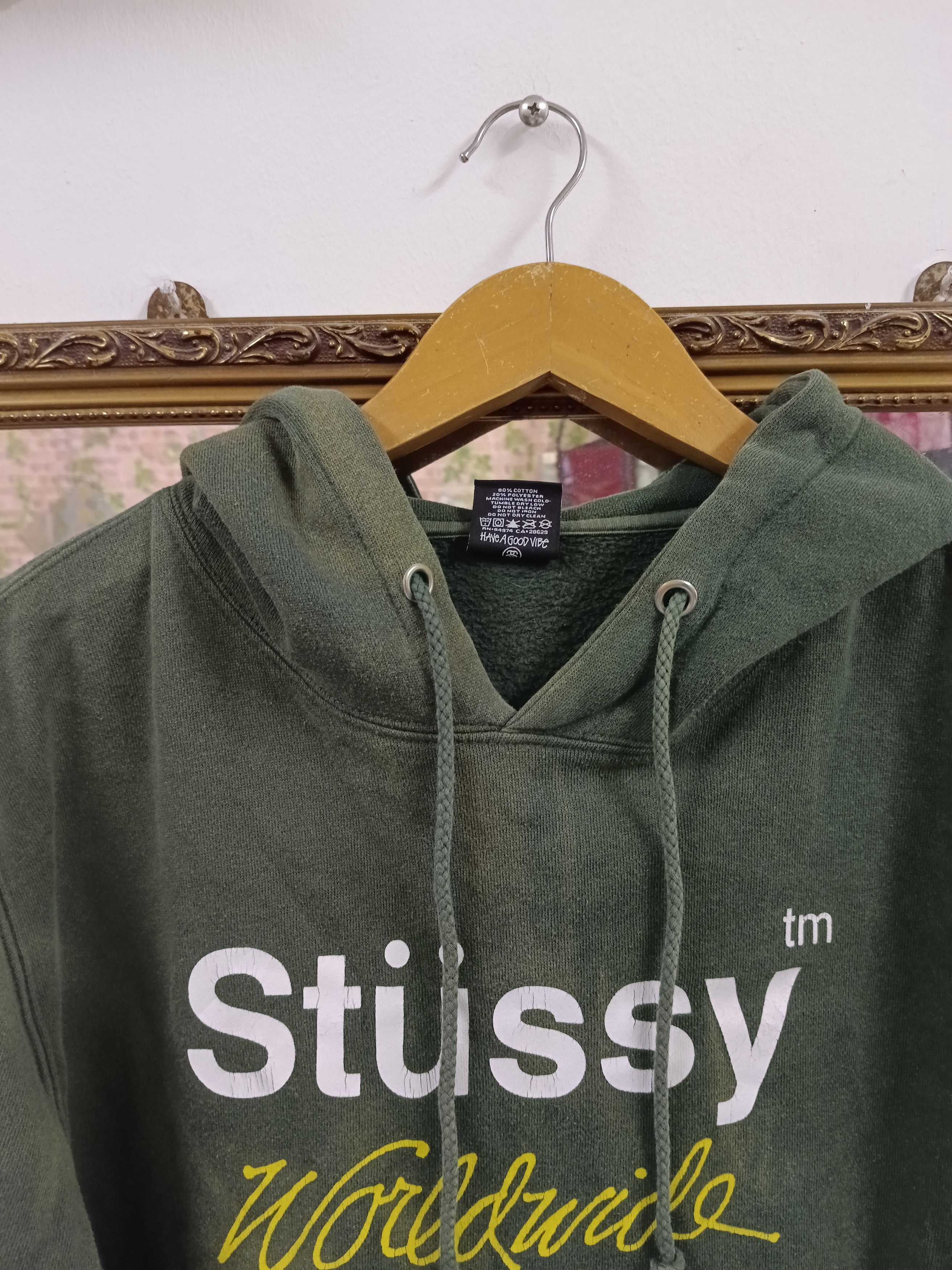 Stussy SICK SUN FADED STUSSY HOODIE Size US M / EU 48-50 / 2 - 3 Thumbnail