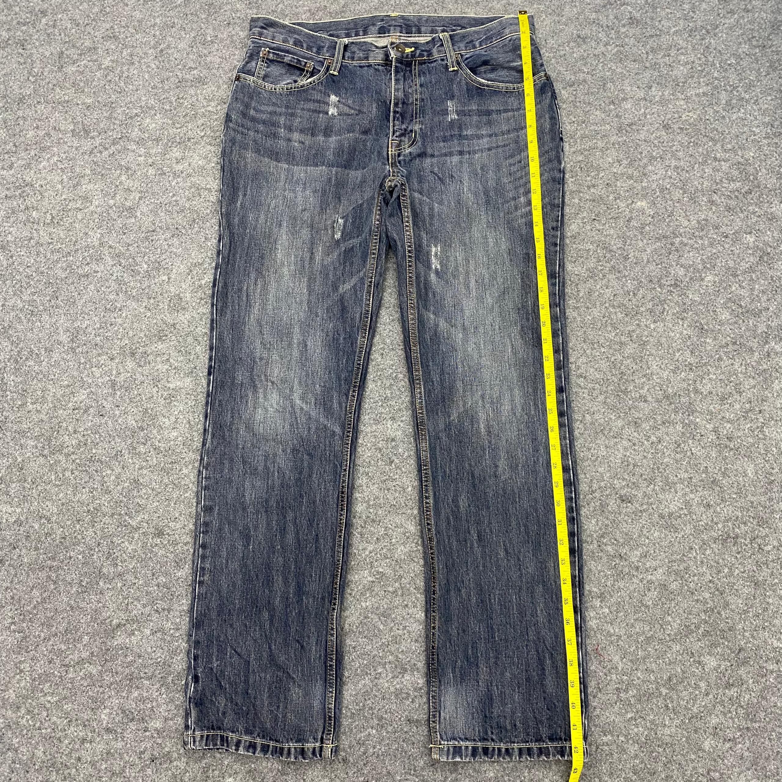 If Six Was Nine 💥Best Offer💥Vintage Japanese Brand Denim Size US 34 / EU 50 - 2 Thumbnail