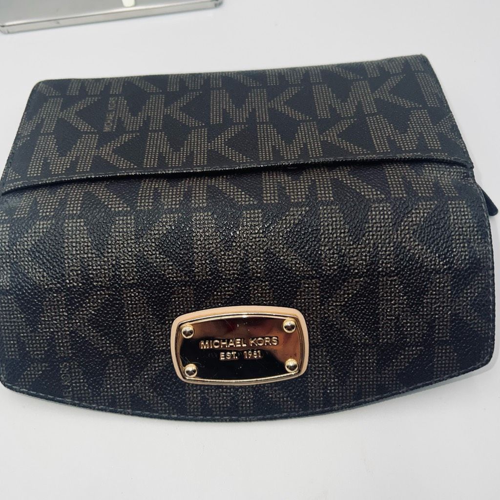 Michael Kors Michael Kors long Signature Snap Wallet Size ONE SIZE - 11 Thumbnail