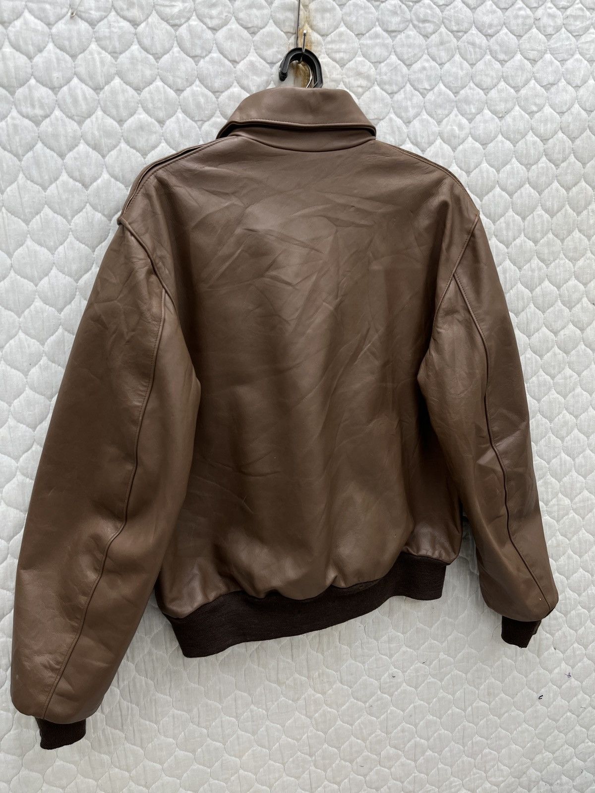 Willis & Geiger VTG WILLIS GEIGER US AIR FORCE A2 LEATHER JACKET Size US M / EU 48-50 / 2 - 5 Thumbnail