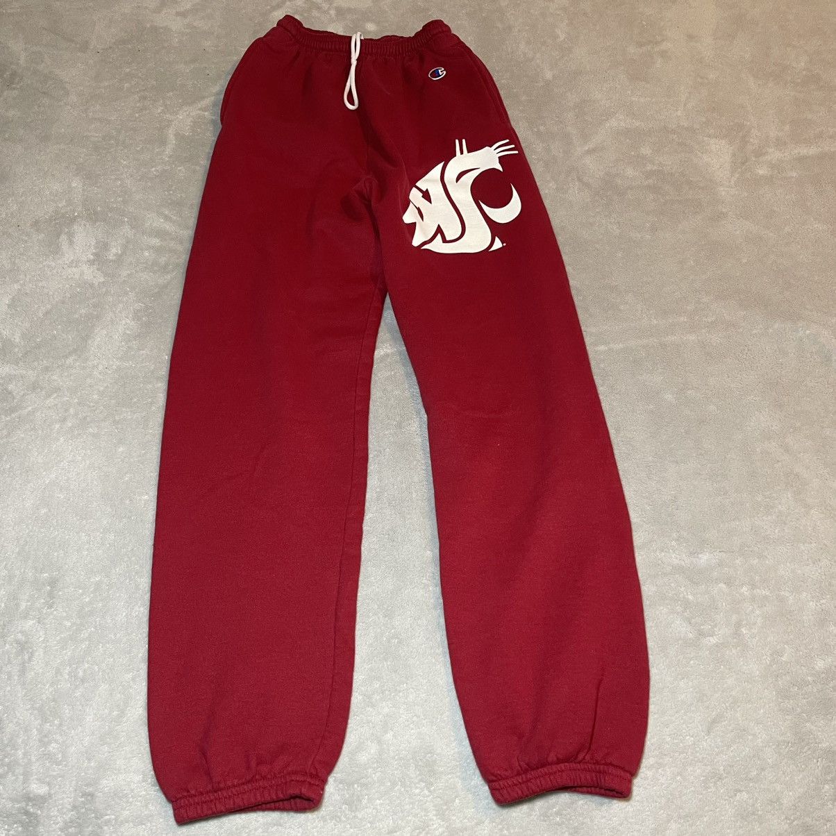Champion Champion Washington State Cougars WSU Sweatpants Red Mens S Size US 26 / EU 42 - 3 Thumbnail
