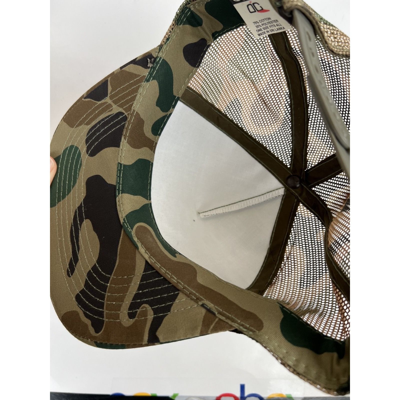 Vintage Vintage Wild Pig Foundation Camo Trucker Snapback Boar Hog H Size ONE SIZE - 7 Thumbnail