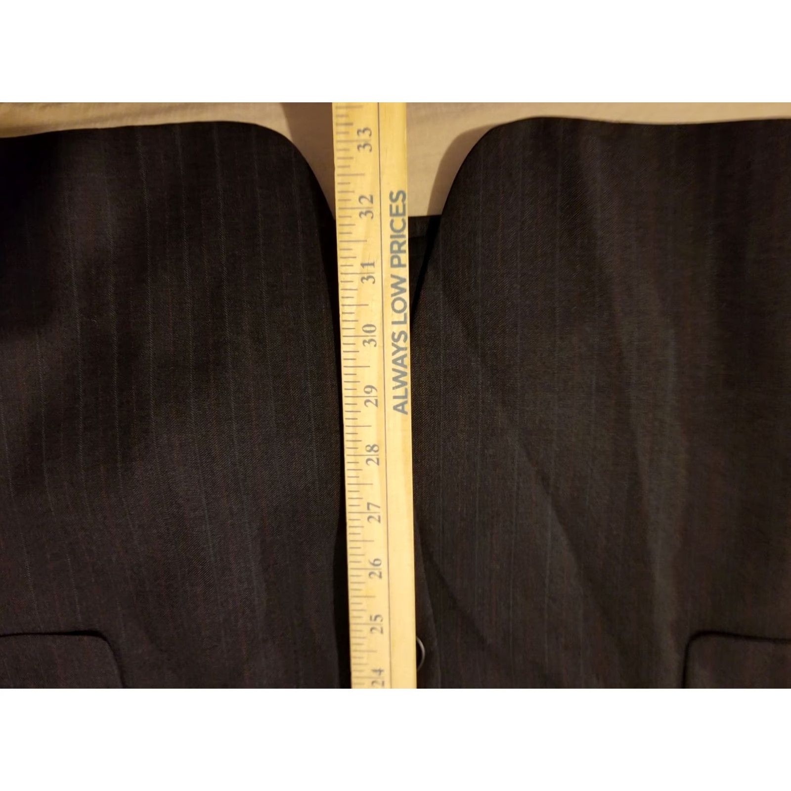 Banana Republic Banana Republic Wool Blazer 3-in-1 Jacket Mens 44R Grey Black Sports 3-in-1 Mens Blazer Wool Jacket Size 44R - 3 Thumbnail