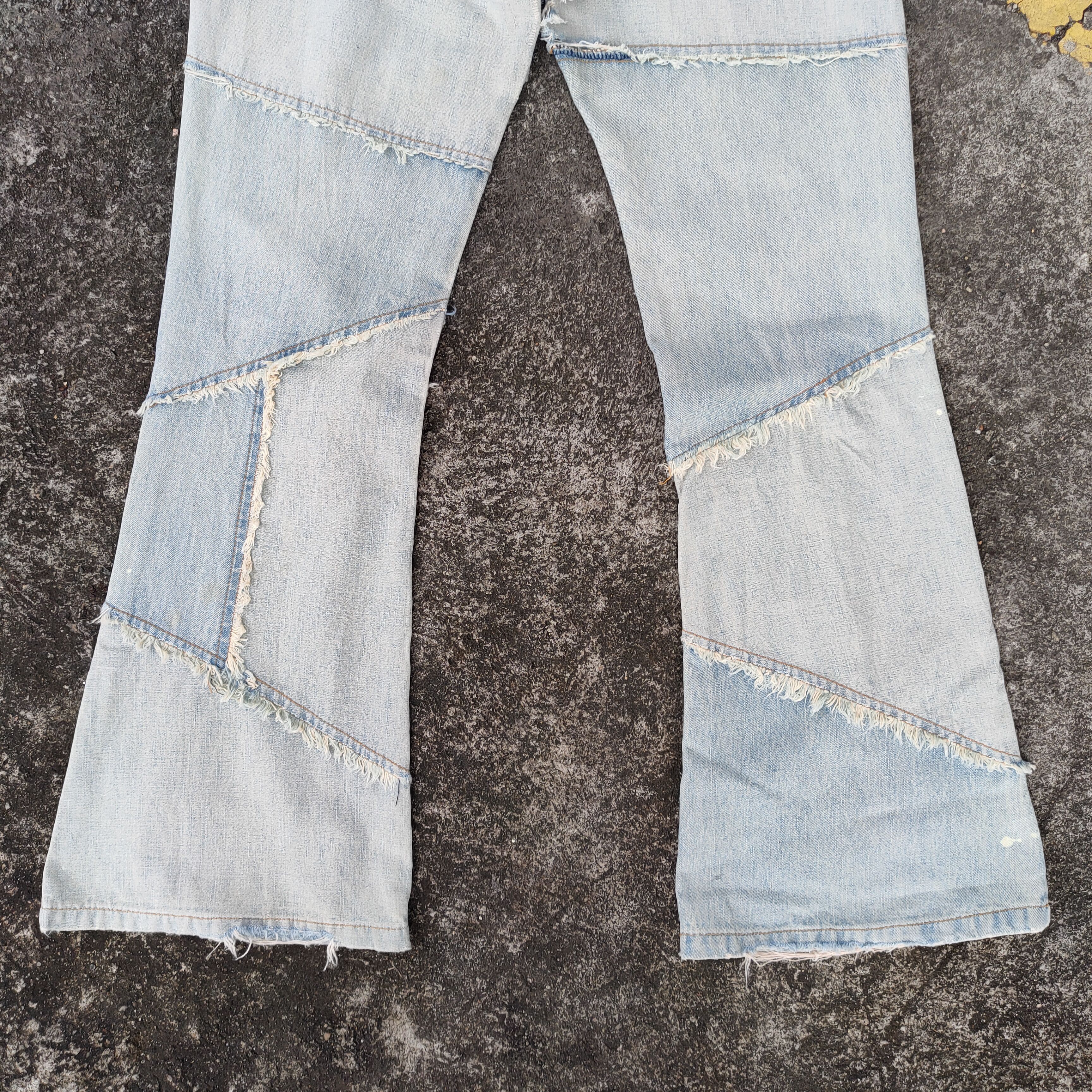 Japanese Brand FLARE VINTAGE JAPANESE BOOTCUT FADED JEANS DENIM PANTS Size US 30 / EU 46 - 10 Thumbnail