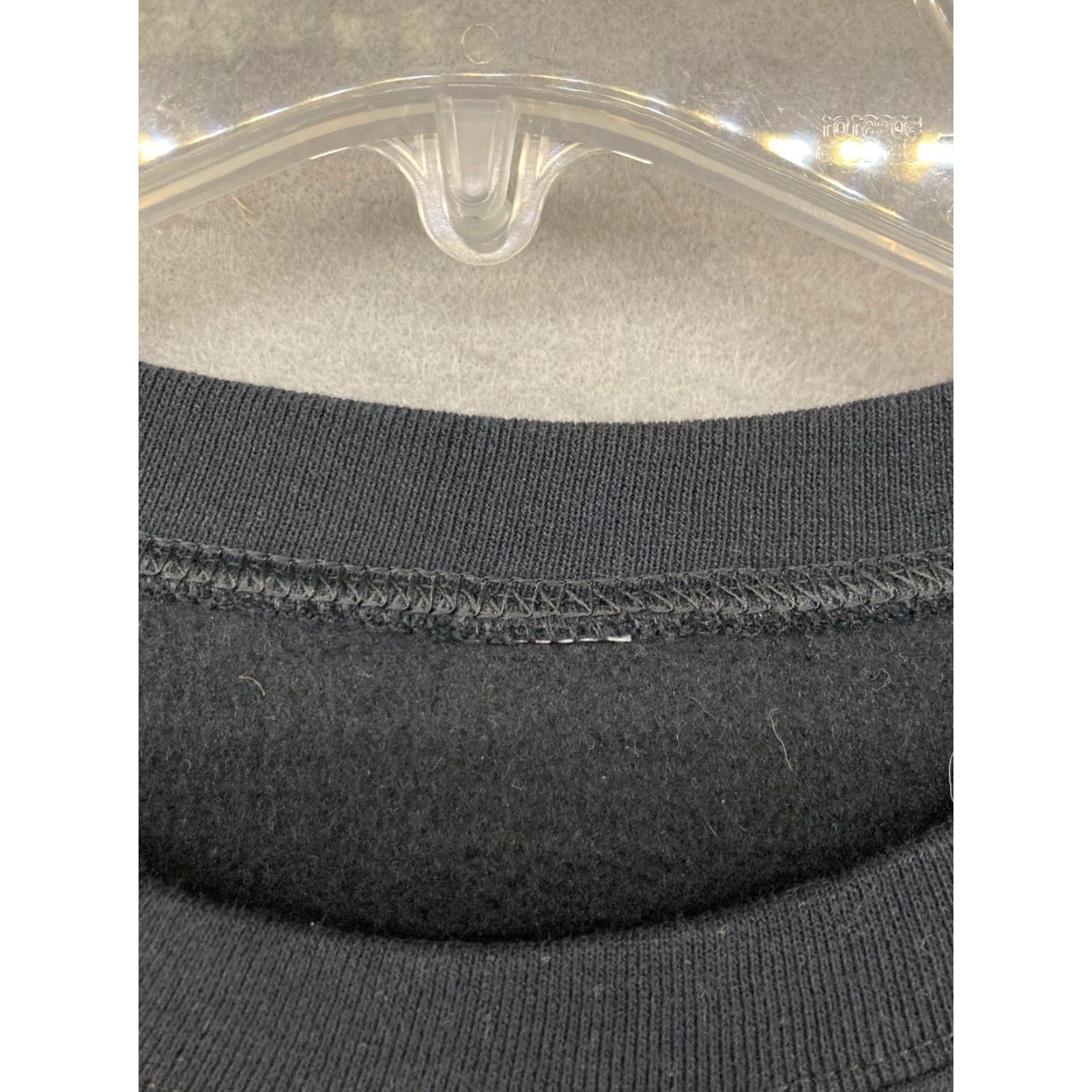 Vintage VINTAGE Socially Distant Wednesday Womens Sweater XL Black Size XL / US 12-14 / IT 48-50 - 6 Thumbnail