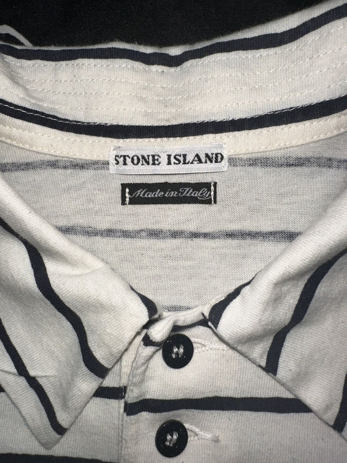 Stone Island × Vintage Vintage Rare Stone Island Polo Long sleeve 80’s 90’s Size US M / EU 48-50 / 2 - 4 Thumbnail