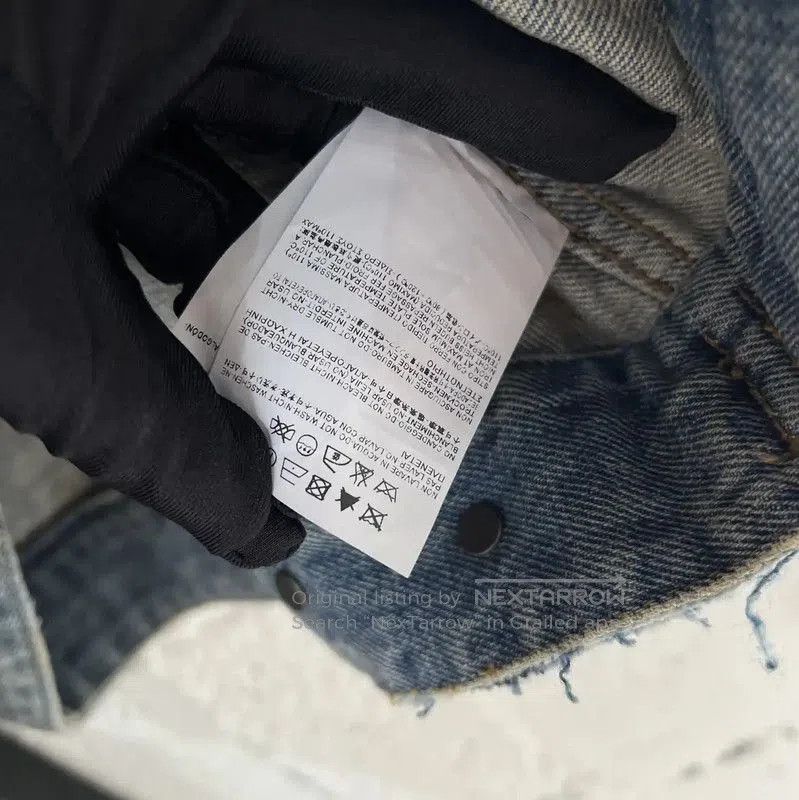 Yves Saint Laurent YSL Blue Cotton Women's Jacket . Size M / US 6-8 / IT 42-44 - 5 Thumbnail