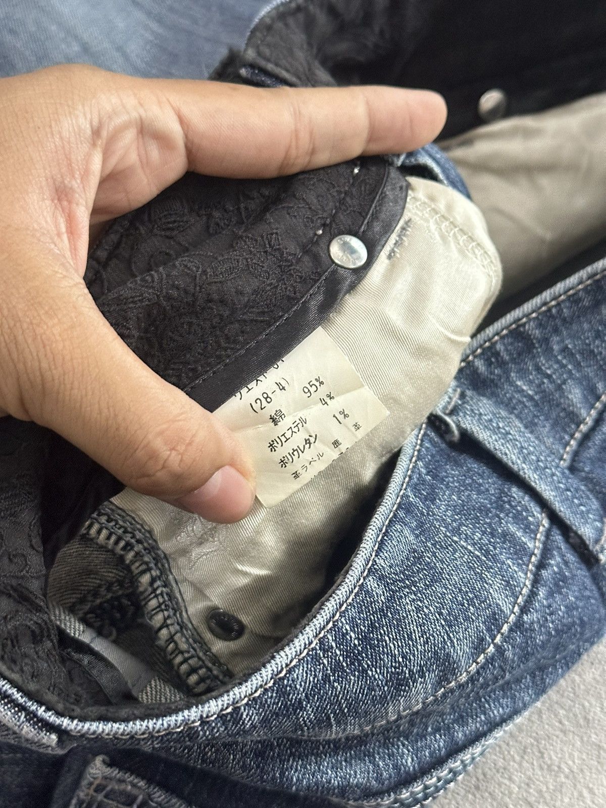 Tornado Mart 2000s Japanese Brappers Flared Washed Denim Jeans Lgb Size US 26 / EU 42 - 4 Thumbnail