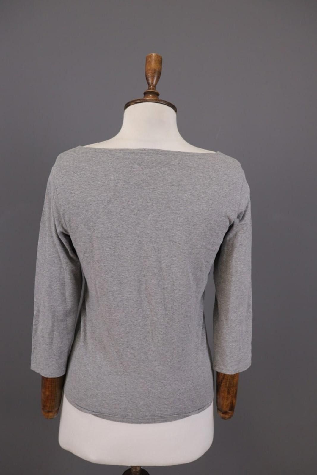 Eileen Fisher Eileen Fisher Gray Pullover Cropped Sweater Size M / US 6-8 / IT 42-44 - 7 Thumbnail
