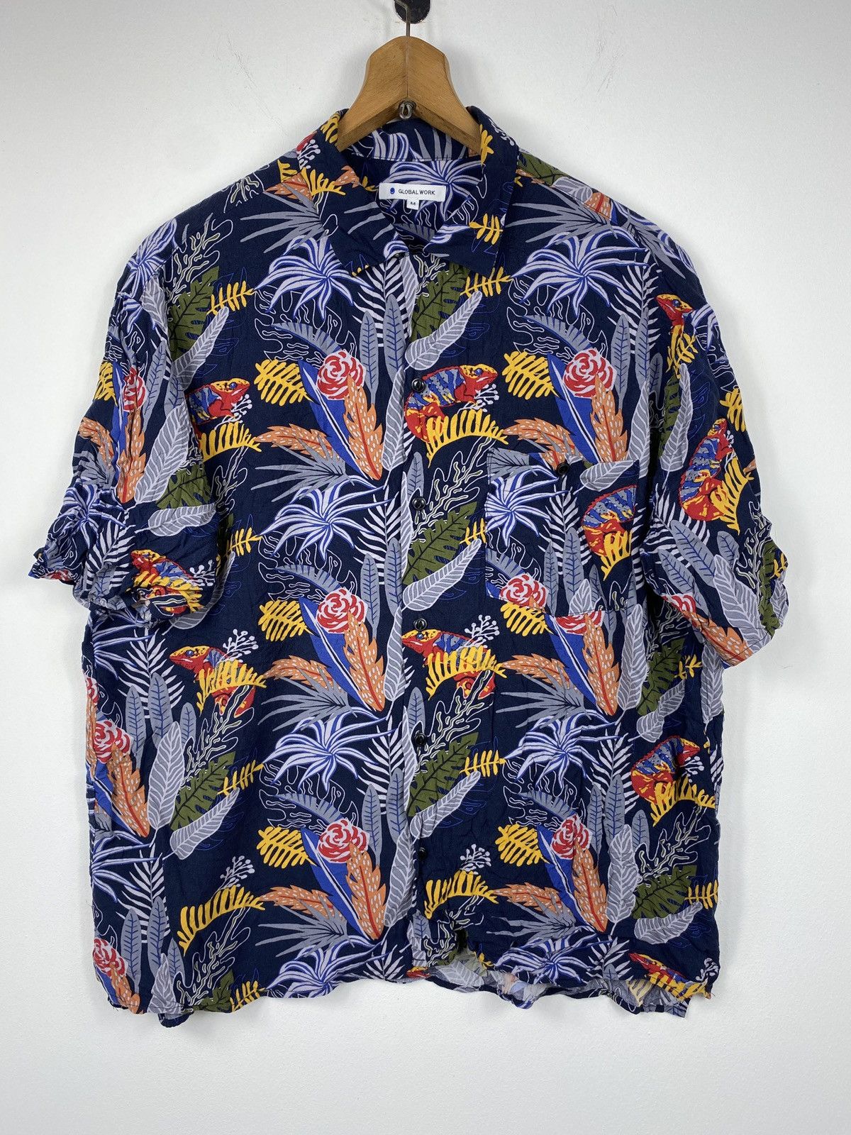 Vintage Global work Hawaii shirt Size US M / EU 48-50 / 2 - 1 Thumbnail