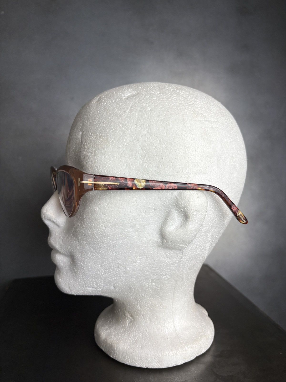 Tom Ford Tom Ford Eyeglasses TF 5244 Oval Cat Eye 1980s Pattern Size ONE SIZE - 14 Thumbnail