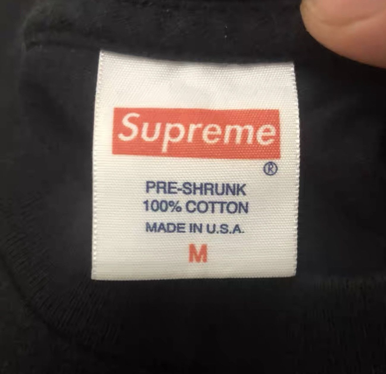 Supreme Supreme KRS one tee T-shirt black Size US M / EU 48-50 / 2 - 4 Thumbnail