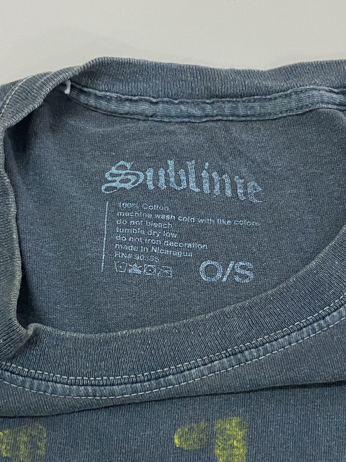 Band Tees DISTRESSED SUBLIME TEE Size US XXL / EU 58 / 5 - 14 Thumbnail