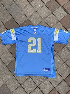 LEDAINIAN TOMLINSON SAN DIEGO CHARGERS VINTAGE 2000'S REEBOK JERSEY AD -  Bucks County Baseball Co.