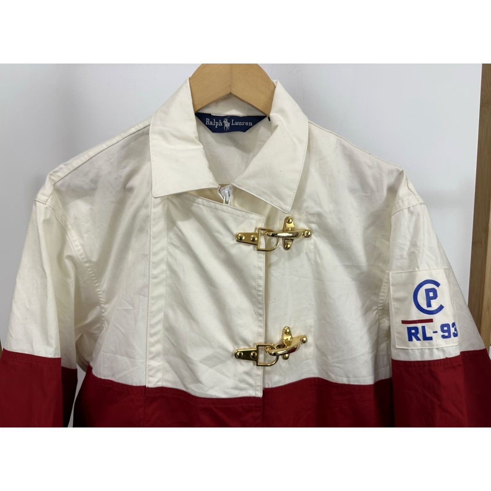 Ralph Lauren VTG 90s Polo Ralph Lauren RL Stadium Color Block Fireman Clasp Jacket S Men Size US S / EU 44-46 / 1 - 5 Thumbnail
