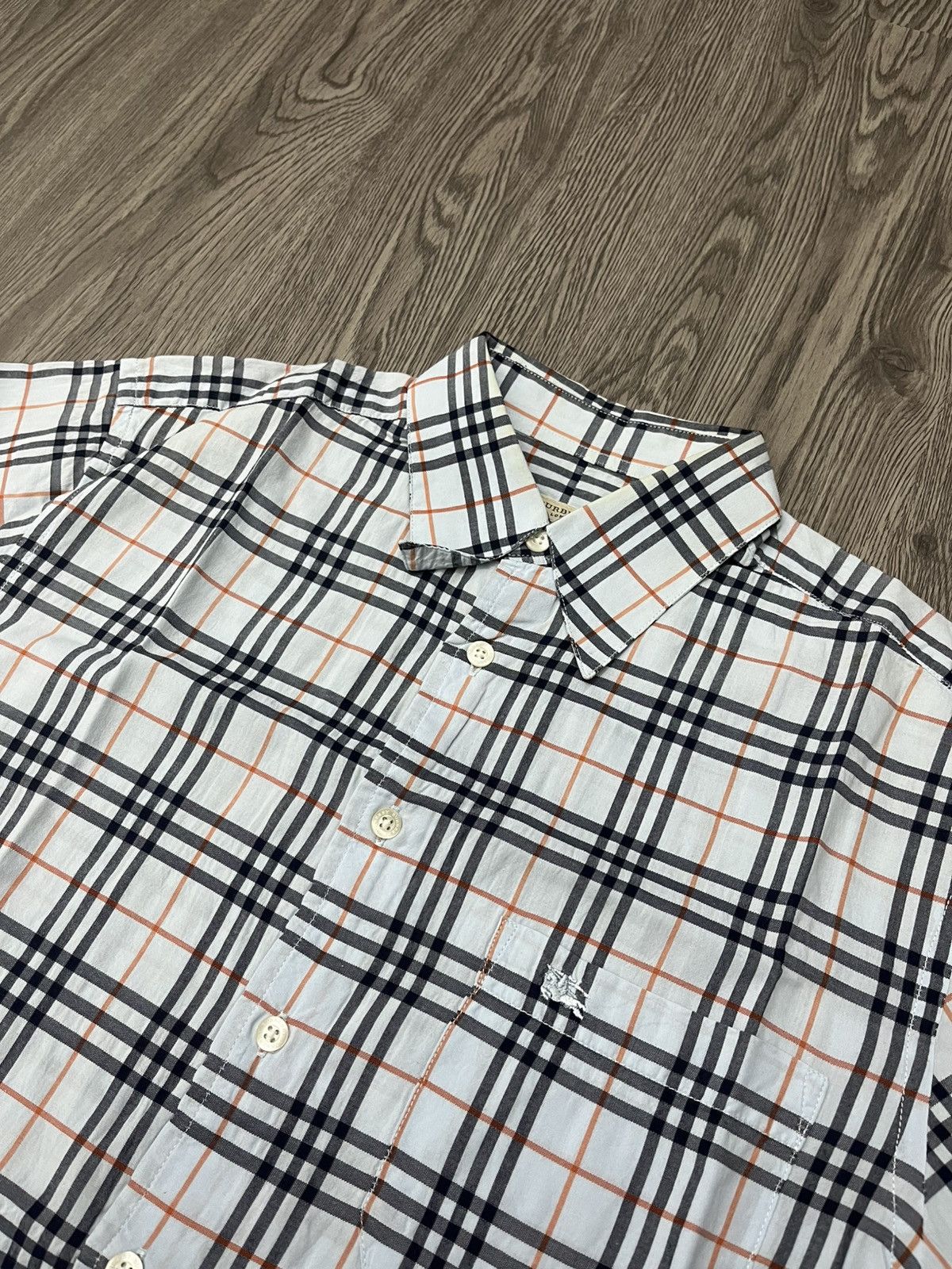 Burberry Burberry Nova Check short shirt Size US XL / EU 56 / 4 - 5 Thumbnail