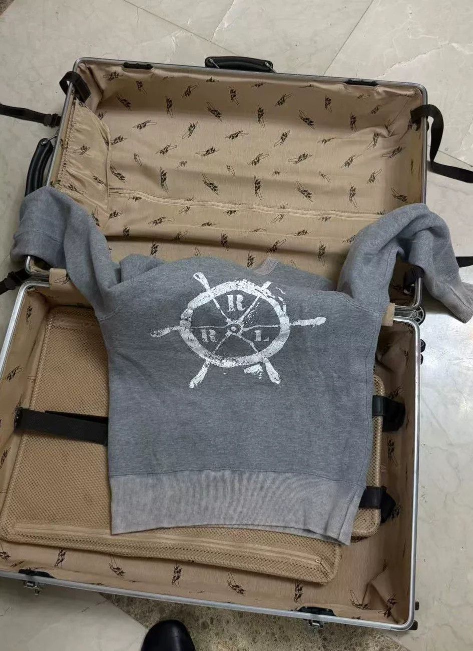 RRL Ralph Lauren Ralph Lauren Double RL Cotton Sweatshirt Size US S / EU 44-46 / 1 - 1 Thumbnail