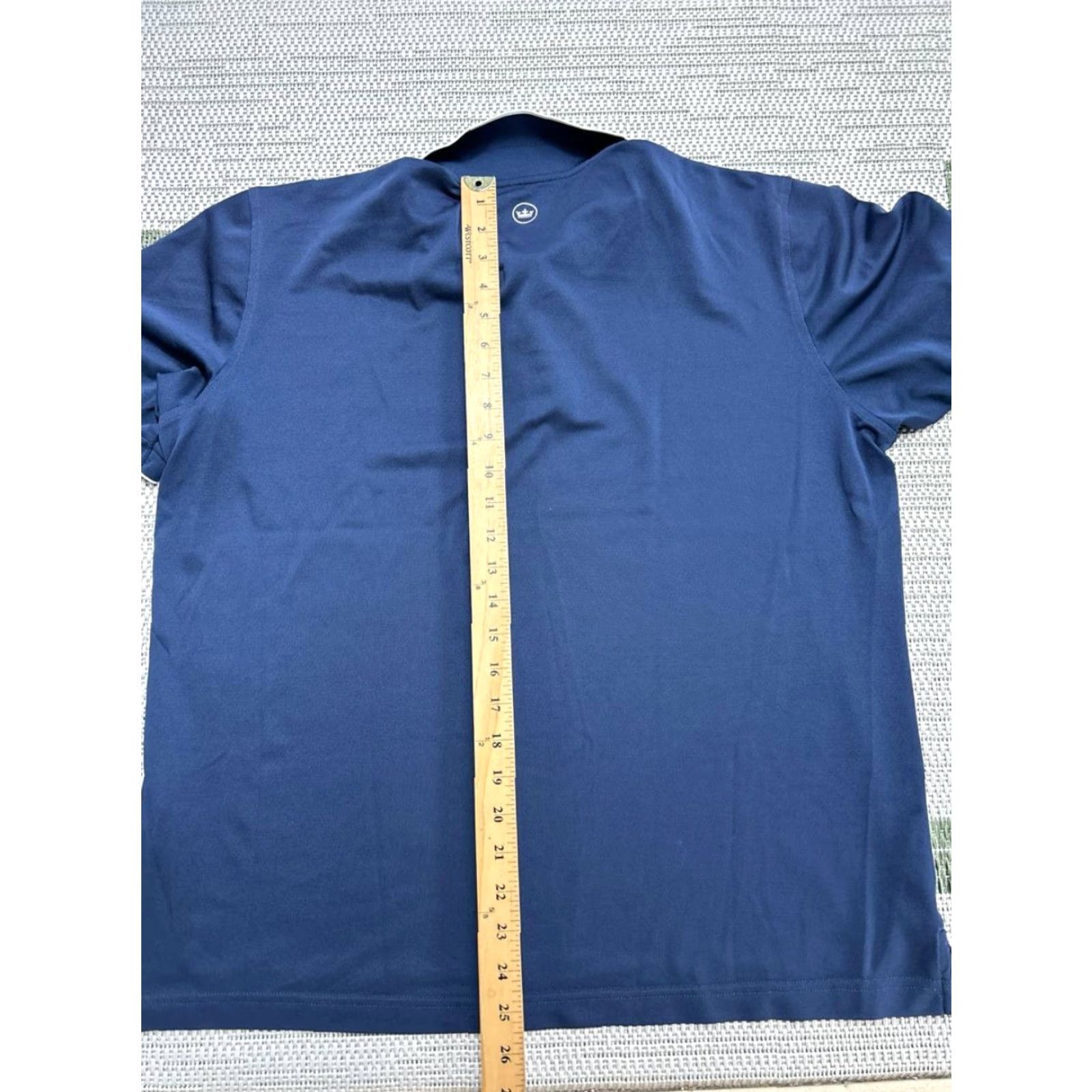 Peter Millar Peter Millar Polo Shirt Mens Large Blue Golf Polo Shirt Mens Large Blue Golf Size US L / EU 52-54 / 3 - 7 Thumbnail