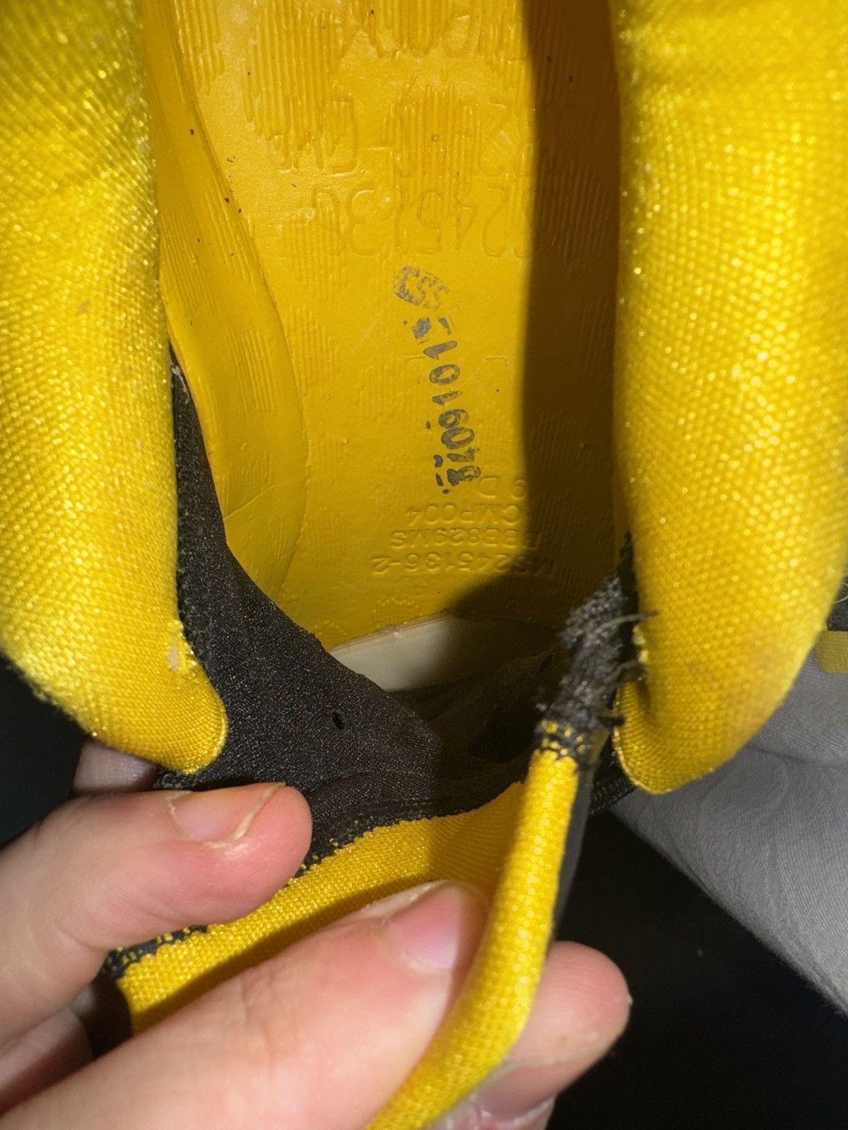 Nike Nike Kobe Zoom VlI 7 2011 'Supreme Lakers' Sz 9 Single Shoe Size US 9 / EU 42 - 4 Thumbnail