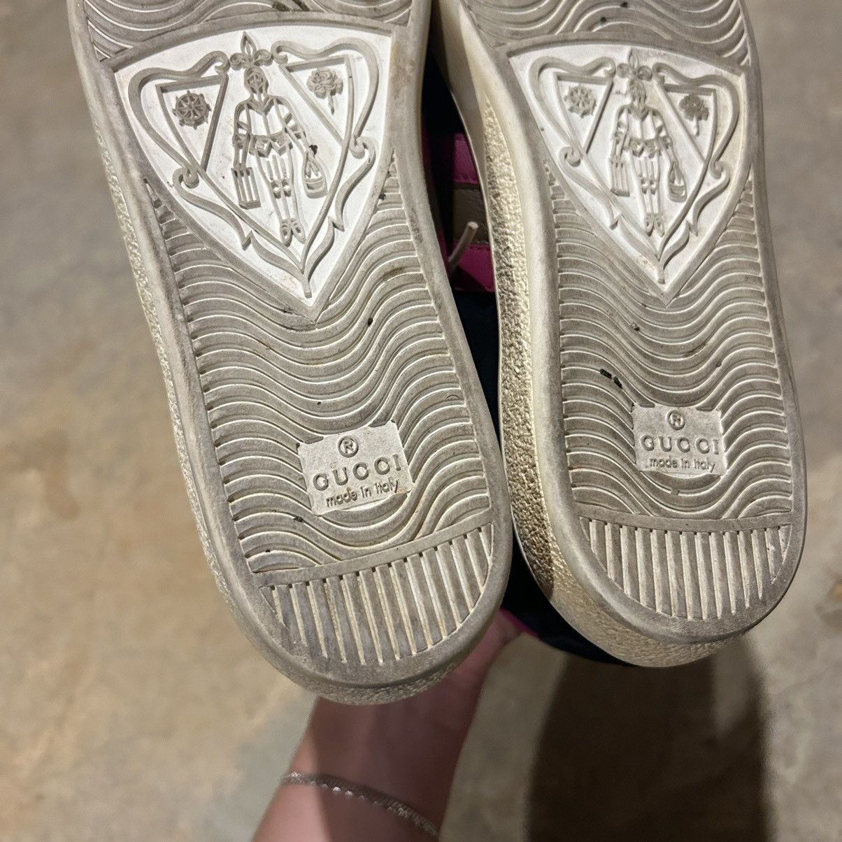 Designer × Gucci Gucci Dapper Dan Suede Web High Top Sneakers US 7 Size US 7 / EU 40 - 8 Thumbnail