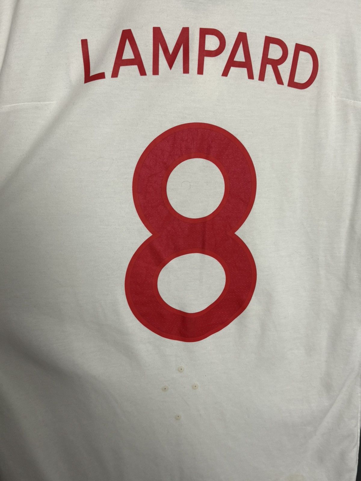 Umbro England National Team 09/10 Home Lampard Football Jersey Size US XL / EU 56 / 4 - 3 Thumbnail