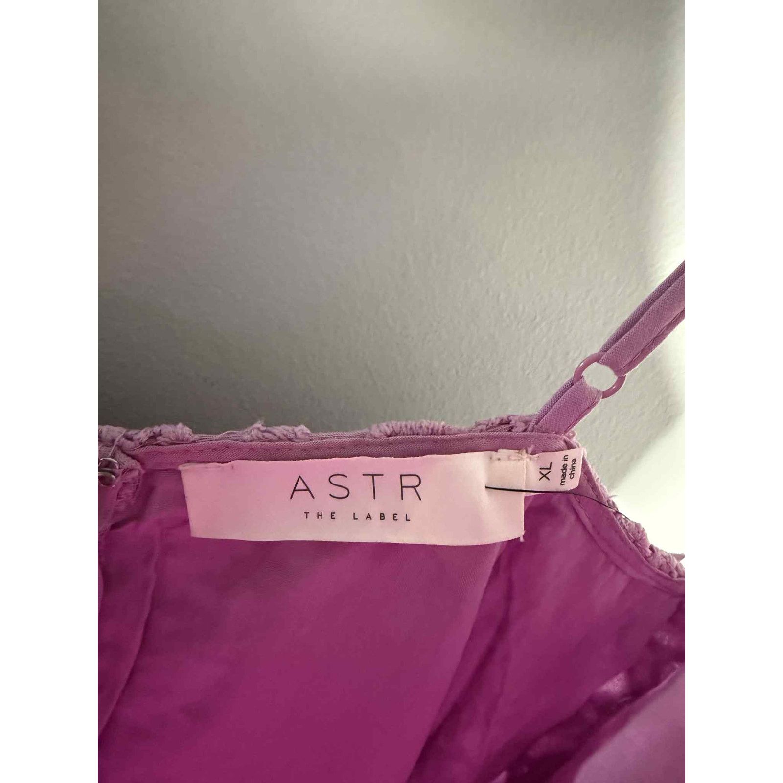 ASTR The Label NWT ASTR the Label Lace Fit & Flare Dress Light Orchid XL Size XL / US 12-14 / IT 48-50 - 8 Thumbnail