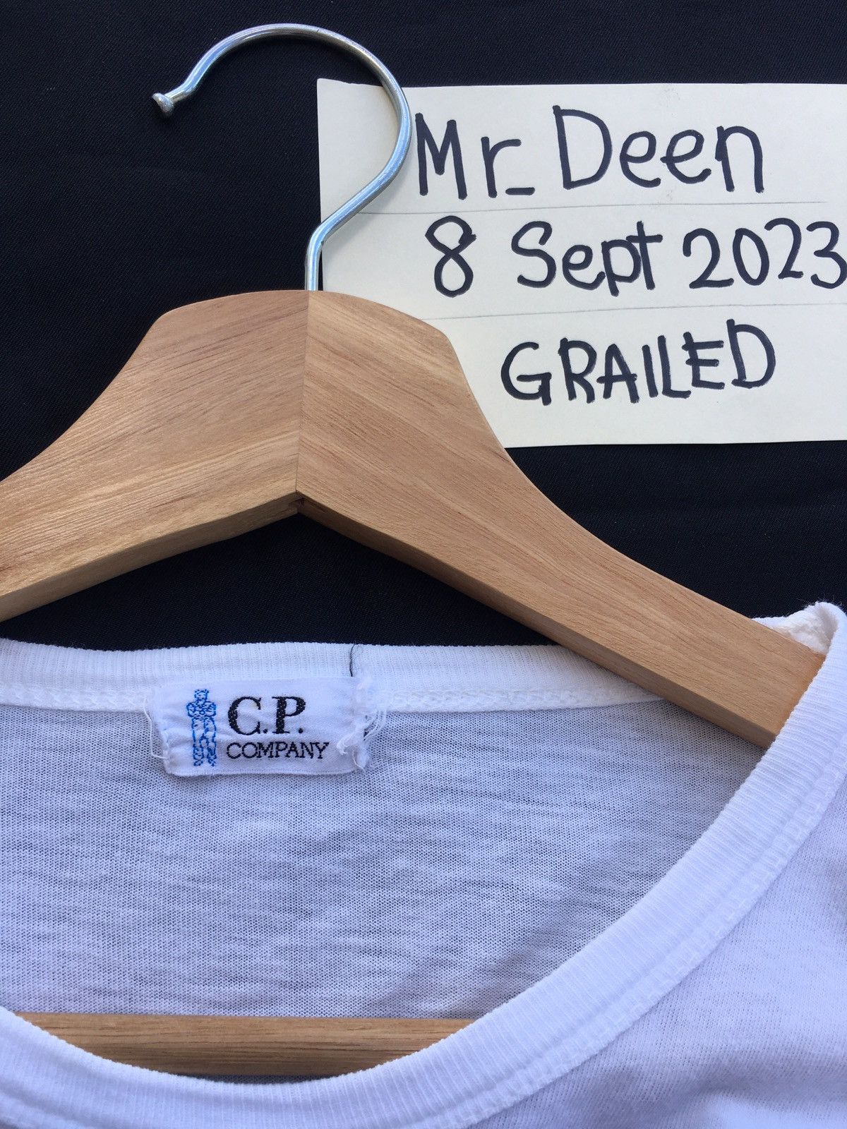 C.P. Company Vintage 90s Summer Collection CP Company Spellout Tshirt Size US S / EU 44-46 / 1 - 9 Thumbnail