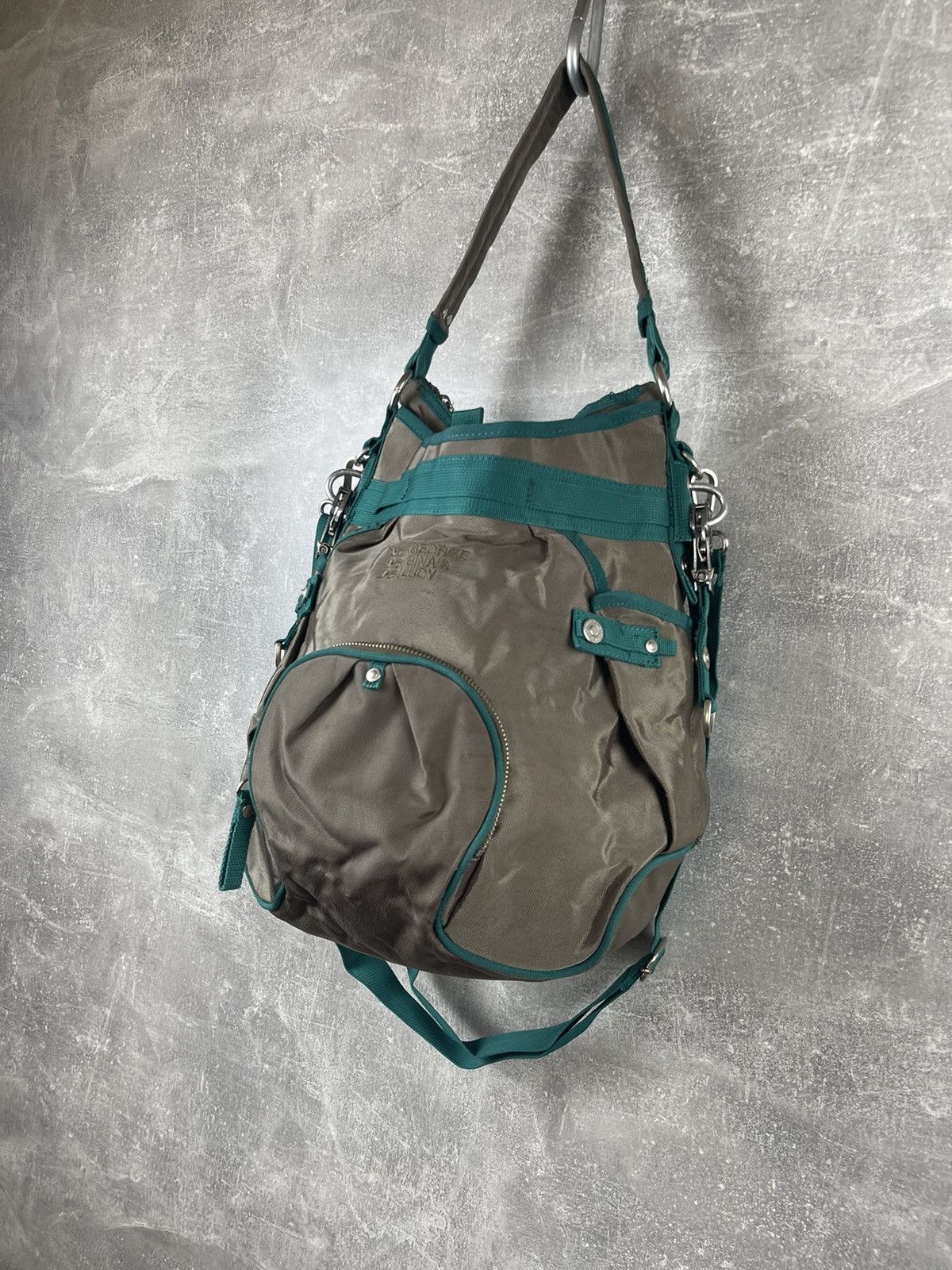 George Gina & Lucy George Gina & Lucy Socalicali Shoulder Bag Gray GG&L Studio Size ONE SIZE - 3 Thumbnail