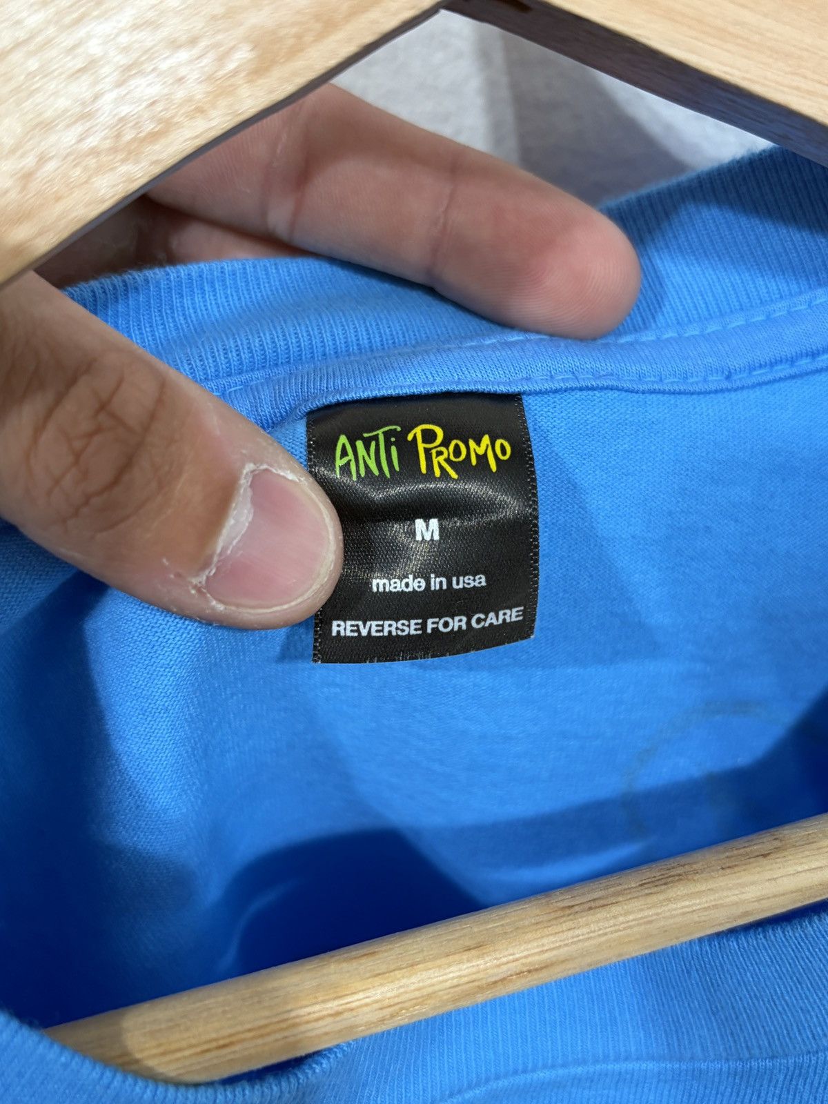 Matty Boy Matty Boy Anti Promo Blue Tee Size US M / EU 48-50 / 2 - 3 Thumbnail