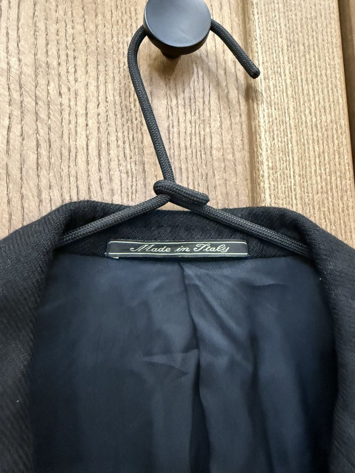 Corneliani Corneliani Pure Cashmere Black Blazer Two Button Size 40R - 9 Thumbnail