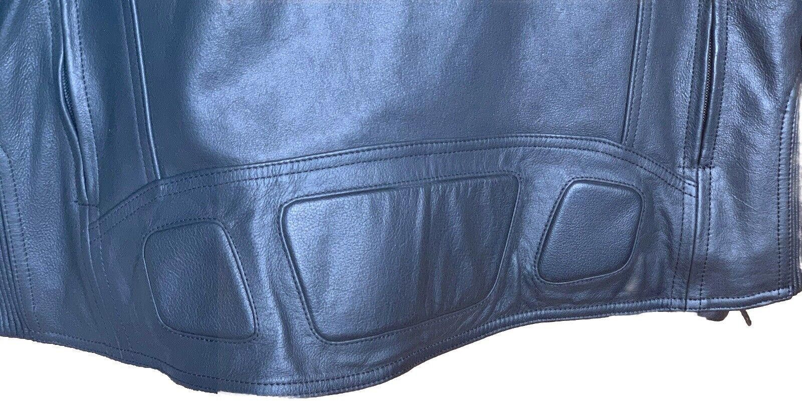 Harley Davidson Harley Davidson Erving Pocket System Black Leather Jacket XL Size US XL / EU 56 / 4 - 6 Thumbnail