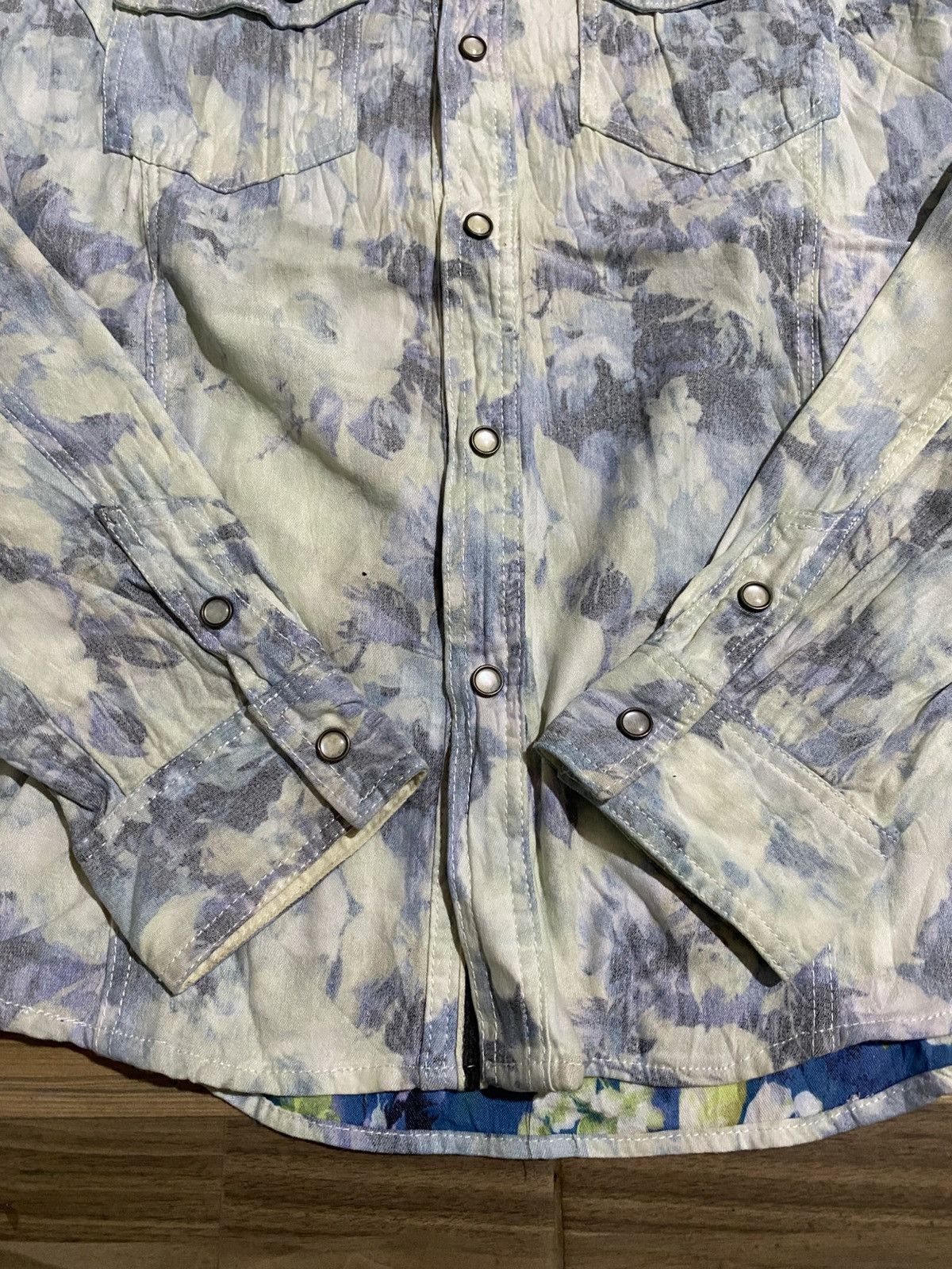 Japanese Brand × Vintage IN THE ATTIC FLORAL SHIRT Size US M / EU 48-50 / 2 - 3 Thumbnail