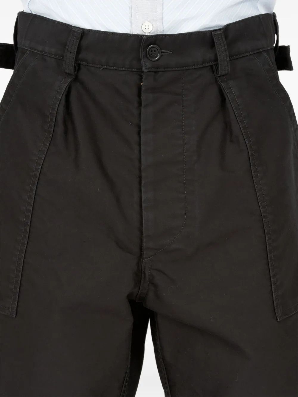 Maison Margiela o1w1db10526 Cotton Utility Short in Black Size US 32 / EU 48 - 6 Thumbnail