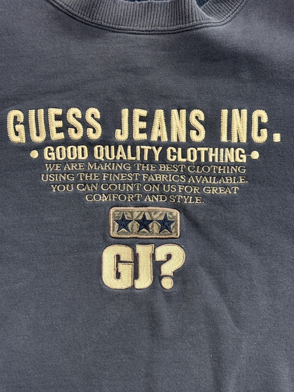 Guess Vintage 90s Guess Jeans Inc Crewneck Sweatshirt Promo XL Size US XL / EU 56 / 4 - 3 Thumbnail
