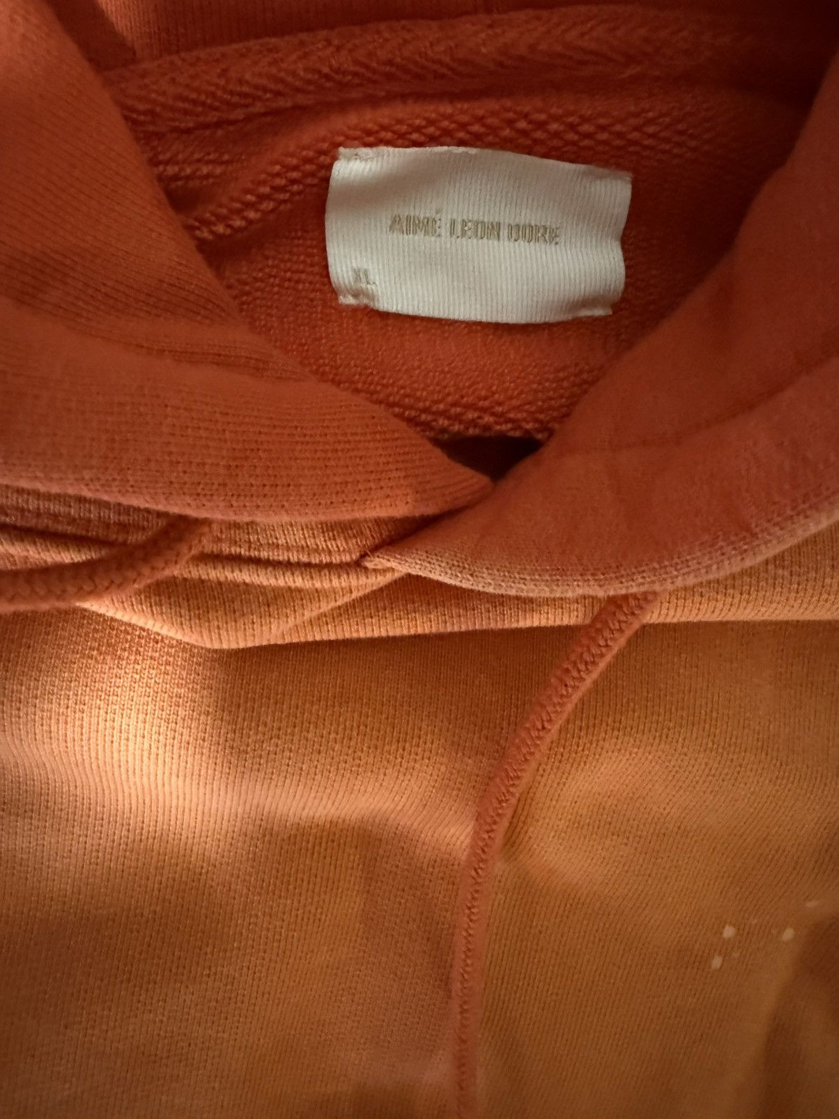 Aime Leon Dore Aime Leon Dore Aimé Paint Splatter Hoodie Faded Orange Sz XL Size US XL / EU 56 / 4 - 4 Thumbnail