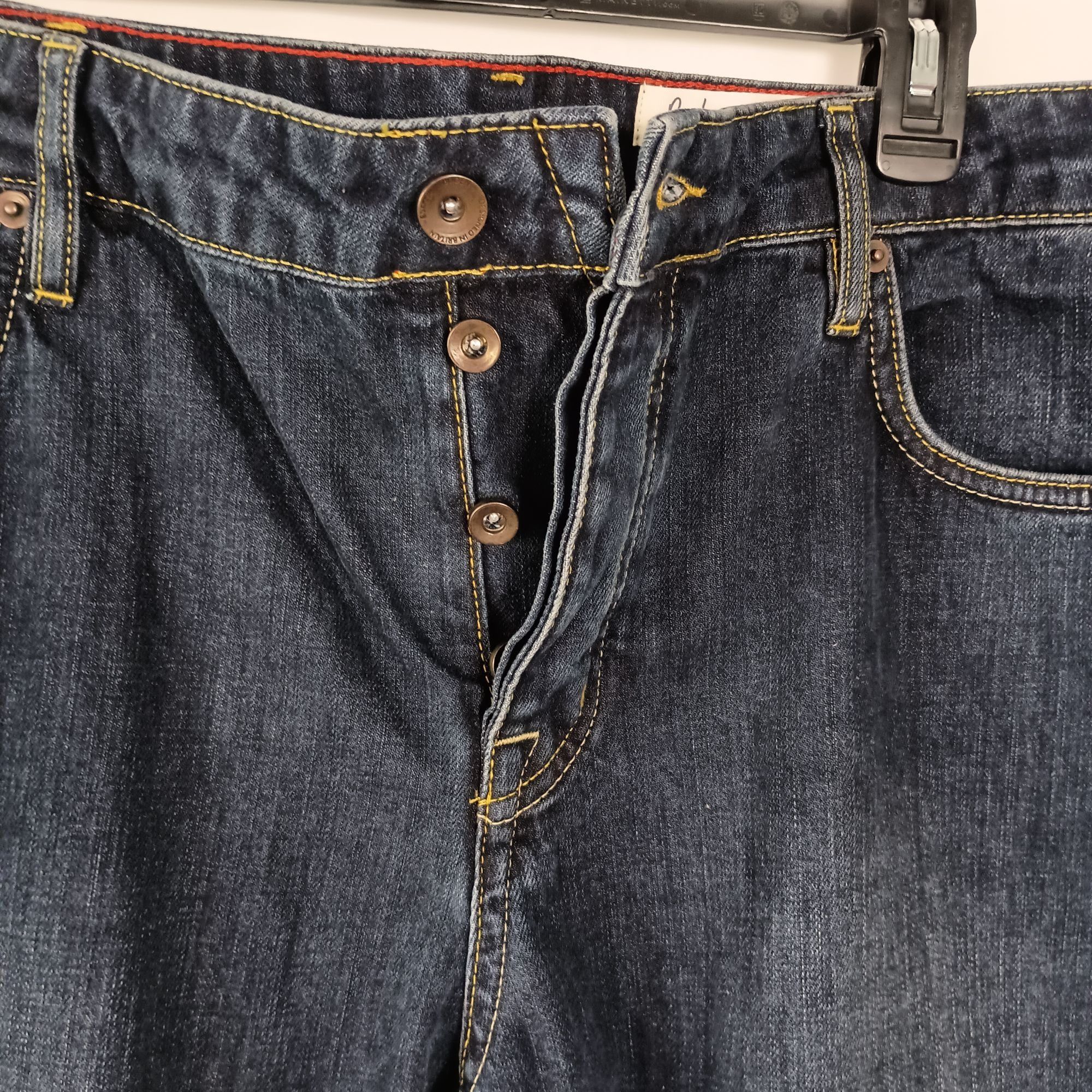 Boden Boden Button Fly Straight Leg Jeans 38x32 Mens 100% Cotton C Size US 38 / EU 54 - 3 Thumbnail