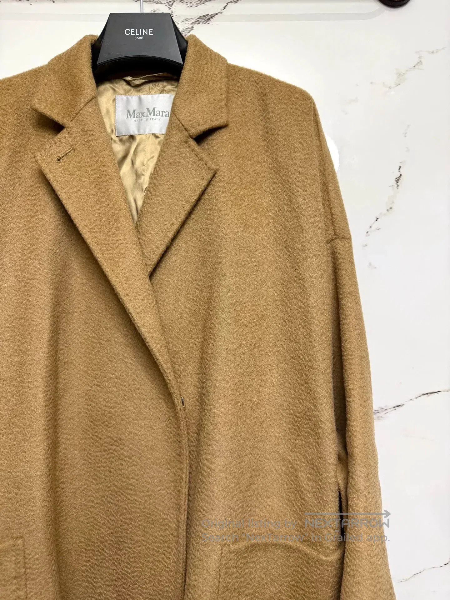 Max Mara Max Mara Khaki Coat Size 38. Size S / US 4 / IT 40 - 3 Thumbnail