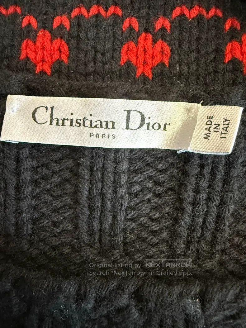 Dior Dior Valentine's Day Limited Rabbit Cashmere Knitted Vest Size XS / US 0-2 / IT 36-38 - 3 Thumbnail